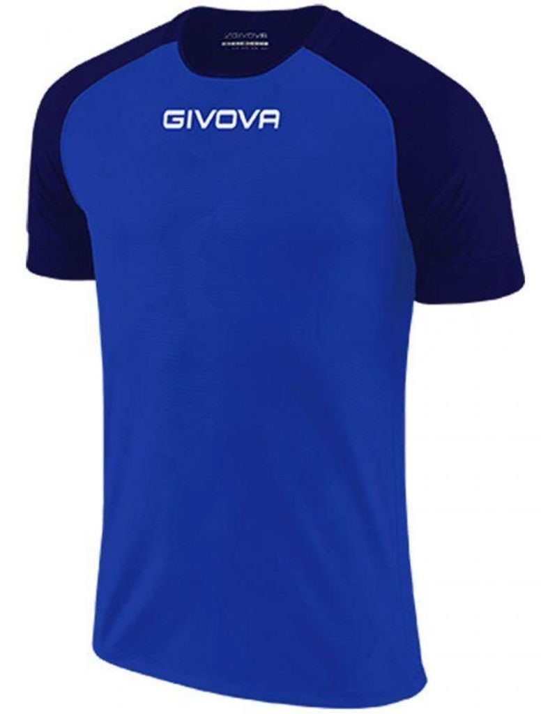 Givova - "Capo" T-Shirt für Herren MR185 (XL) (Blau/Marineblau)