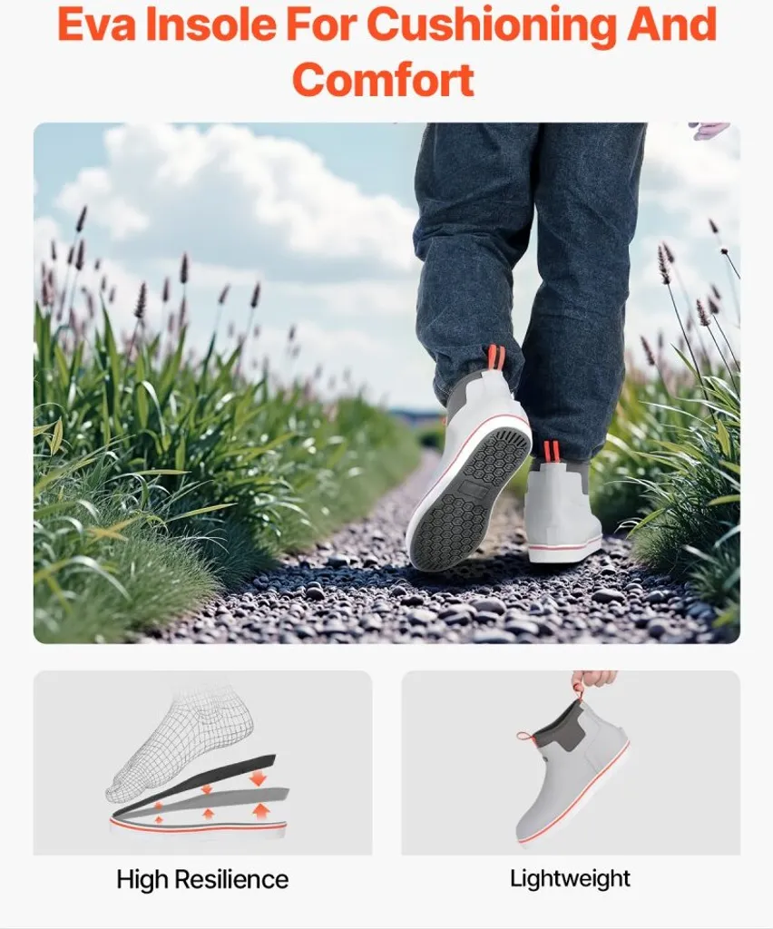 Bottes de pluie professionnelles avec semelle crantée anti-dérapante - 3