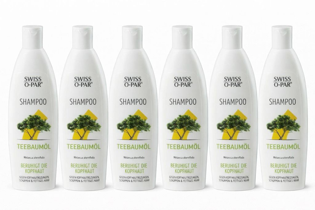 Swiss-O-Par Teebaumöl Shampoo Anti-Juckreiz & Schuppen 250 ml (6x)