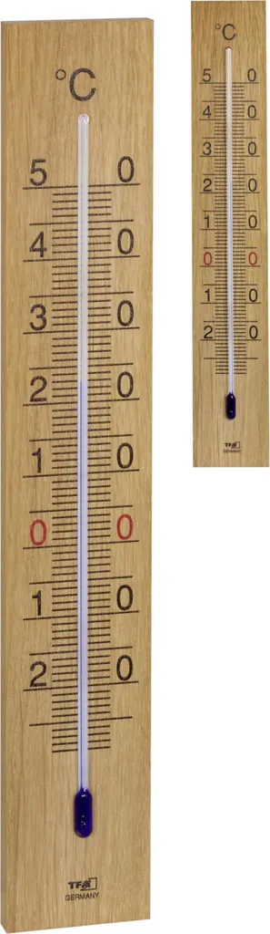 Termometro Parete TFA 12.1059 Quercia | Design Analogico Tedesco 274mm - 5