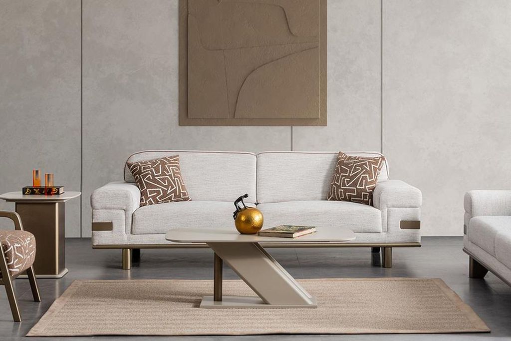 Sitzgarnitur Couch Polster Sitzmöbel Sofagarnitur Couchen Möbel 3tlg. Set