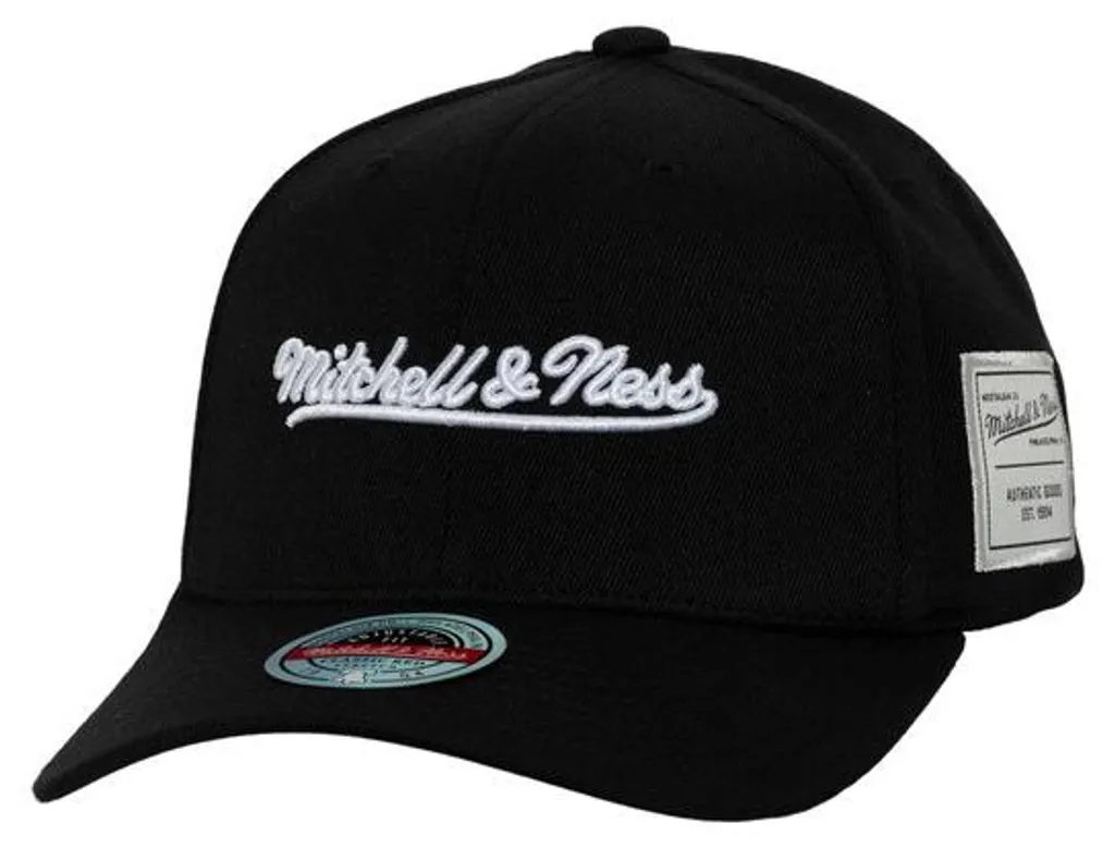 Mitchell & Ness Casquette Comfy Core Stretch Noire Ajustable Unique - 6