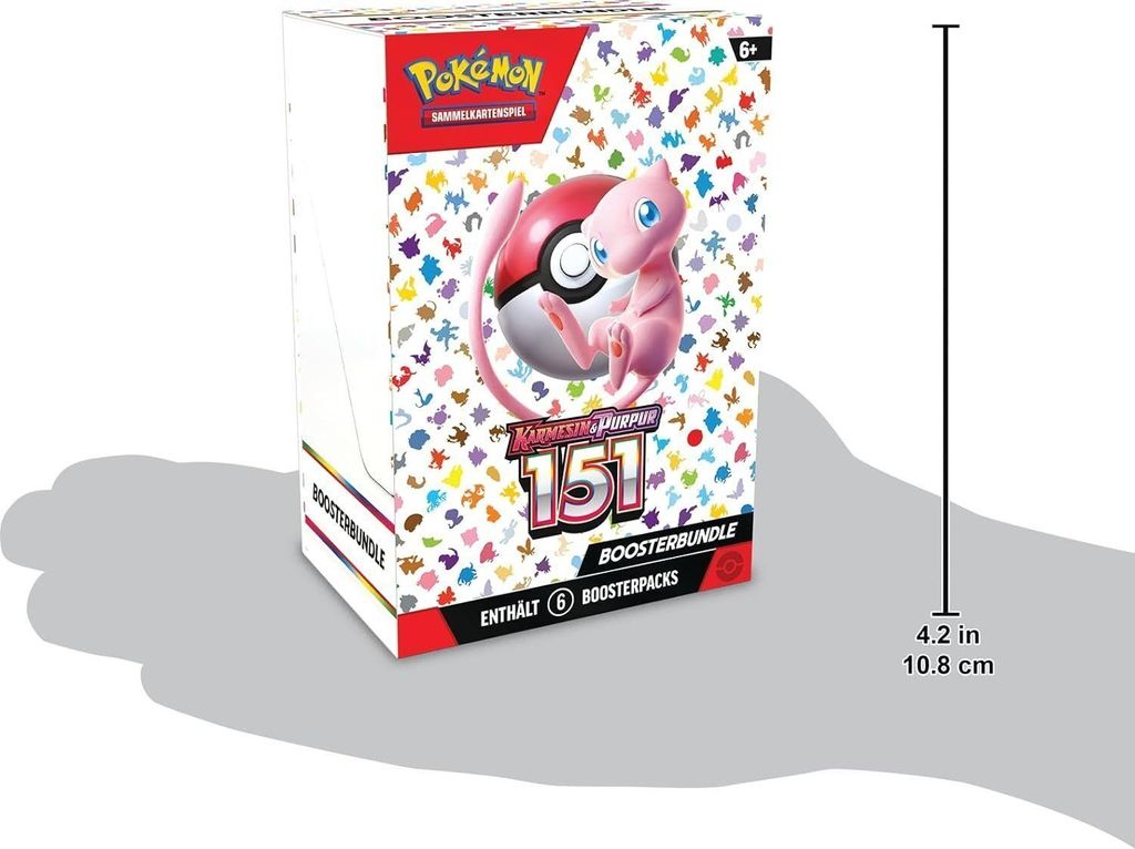 POKÉMON Sammelkarte Boosterbundle Karmesin & Purpur – 151 Produktbild 6