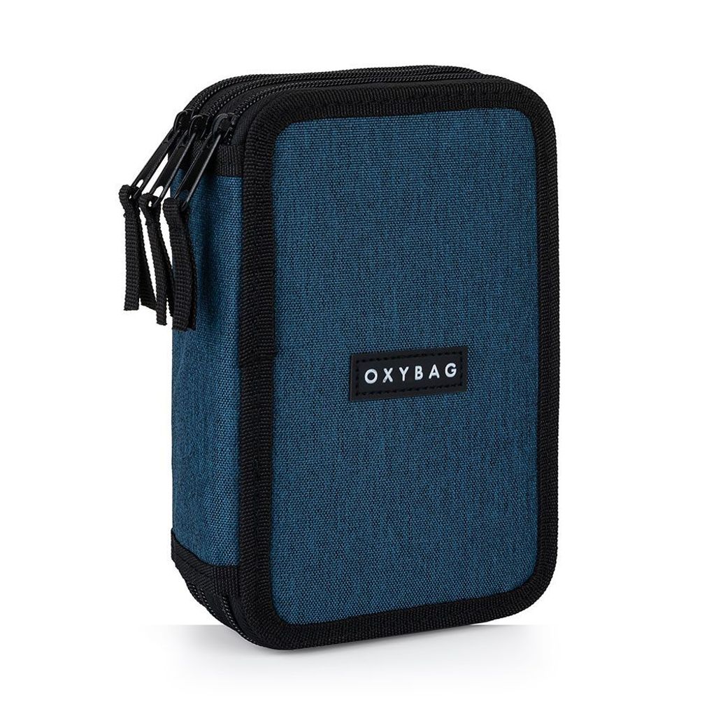 Oxybag Penál třípatrový prázdný - UNICOLOR blue Obrázek produktu 