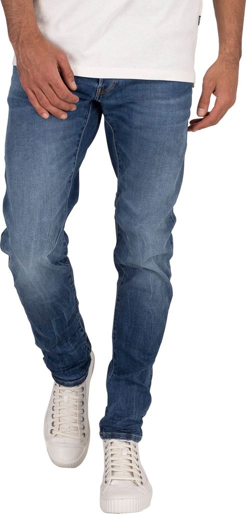 G-Star Herren D-Stag Slim Jeans, Blau 32W x 30L