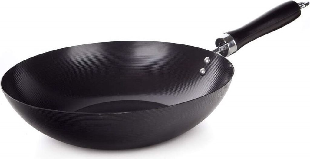 Banquet Apetit PK WOK 19FP126S Wokpfanne, 28 cm max. Durchmesser, Gusseisen/Gussaluminium, Antihaftbeschichtung