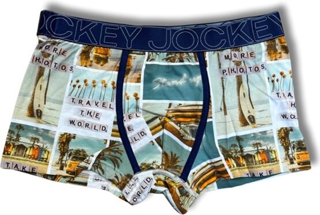 Jockey Herren Short Trunk Natures Fantasy Print