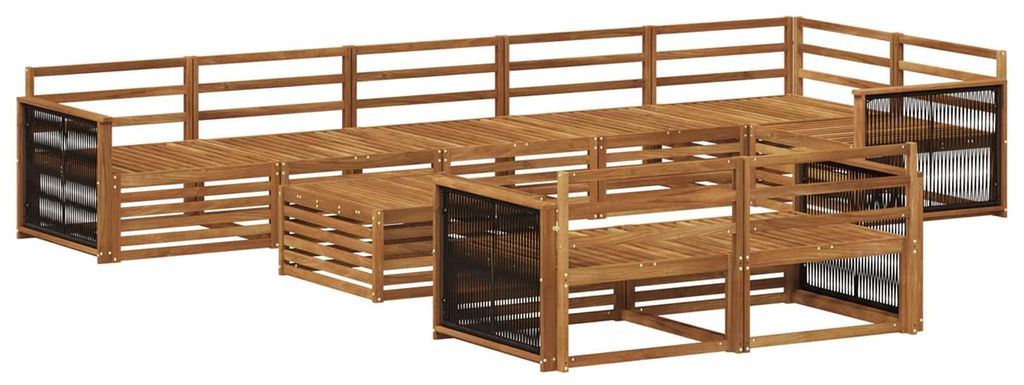 Outdoor-Sofagarnitur 9 pcs