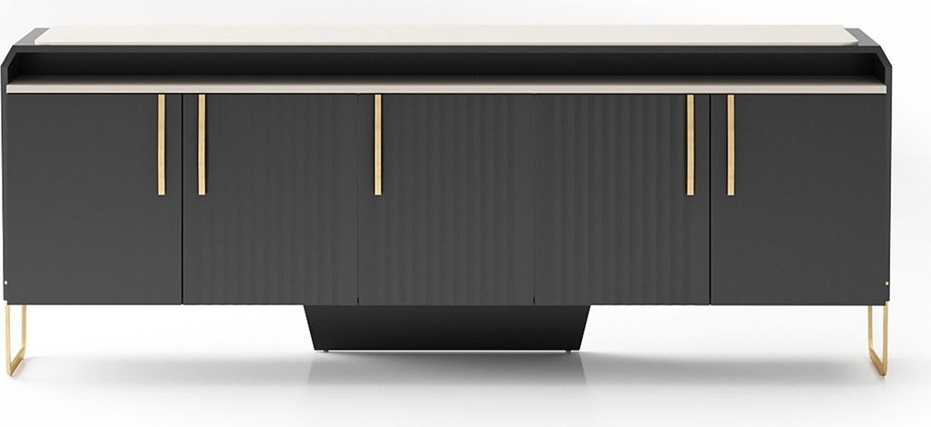 Exklusive Arbeitszimmer Konsole Holzmöbel Designer Büromöbel Kommode