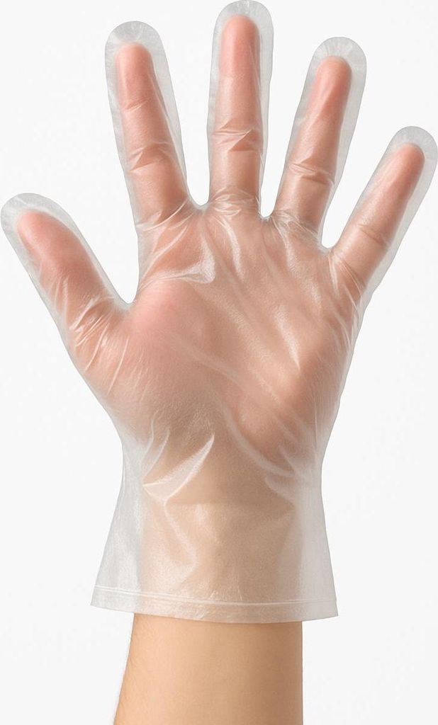 PE Einweghandschuhe Bäckerhandschuhe - 1000 Stück (10 x Produktbild 