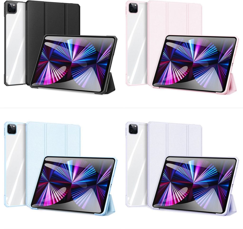 Dux Ducis Copa Hülle für iPad Pro 11 '' 2020 2018 2021 Tablet Hülle Schutz Cover Case Lila