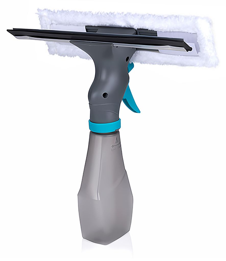 3in1 FENSTERREINIGER Set Kombi Sprühflasche Fensterwischer Produktbild 