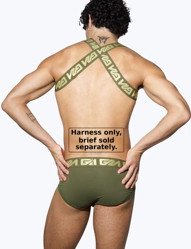 Harnais Homme Jeddah Circuit - Idéal pour Festivals, Soirées et Clubs