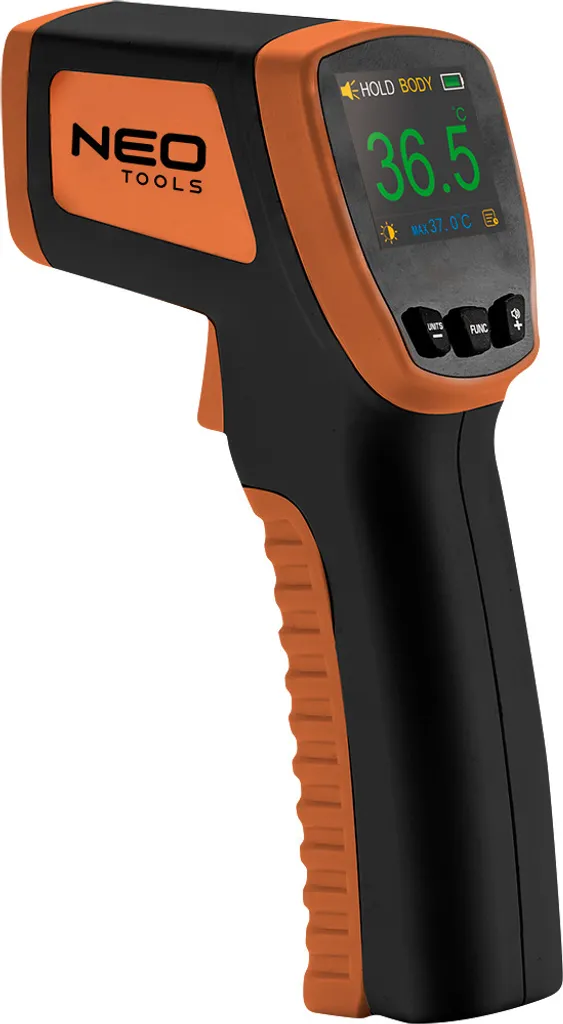 NEO TOOLS Thermomètre Infrarouge Sans Contact IP44 de Haute Précision