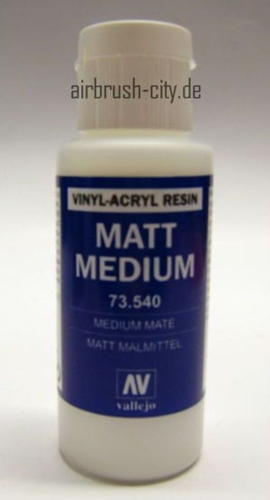 Vallejo 73.540, 60 ml, Transparent, Matte, Flasche