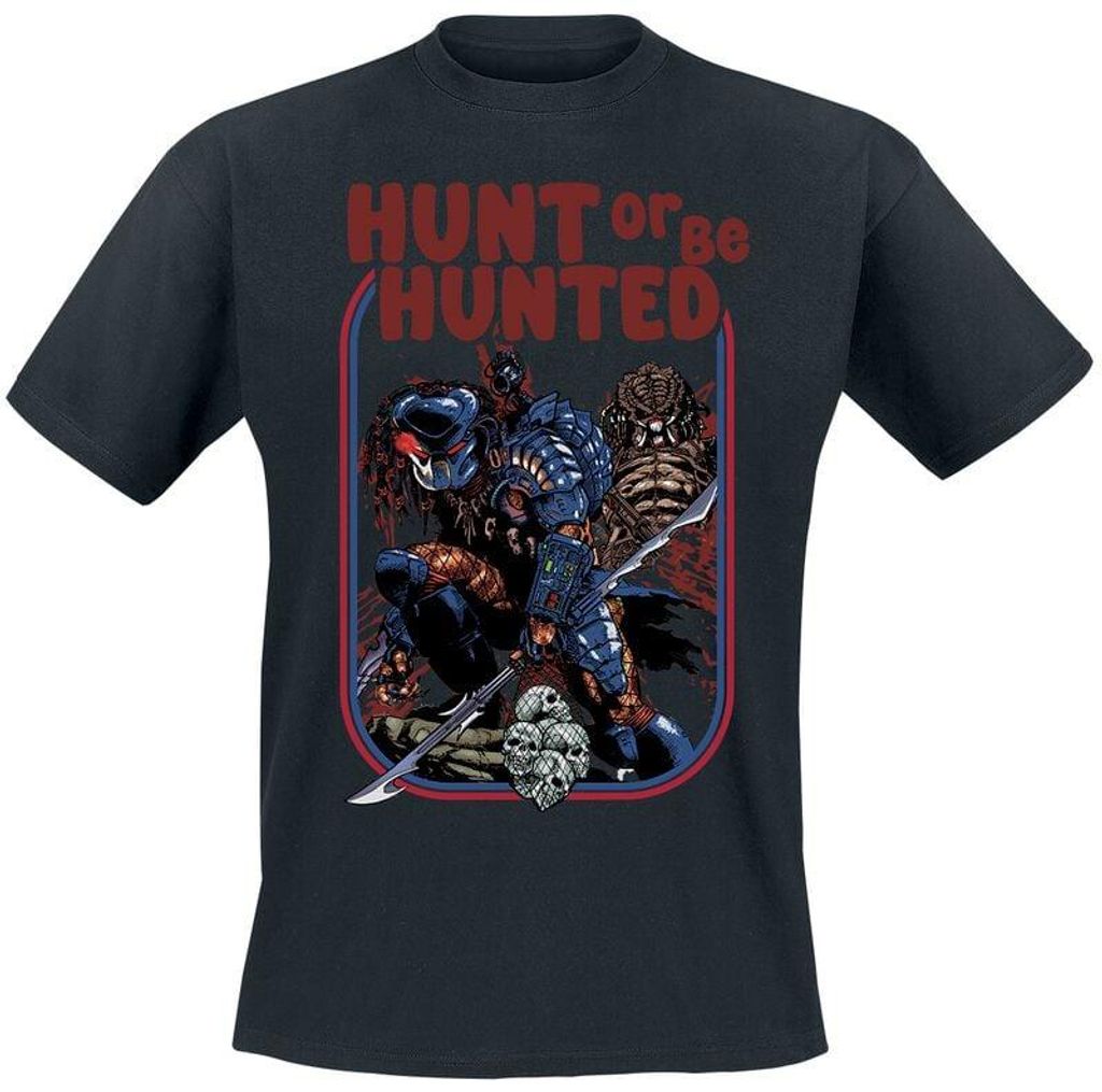 Predator T-Shirt Herren Hunt Or Be Hunted schwarz 3XL