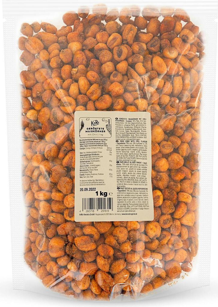 KoRo I Geröstete Maiskörner mit Chili 1 kg