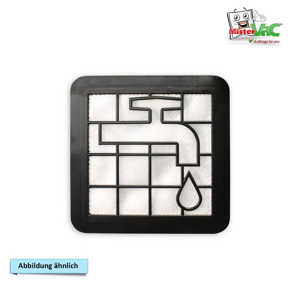 MisterVac Flap filter compatible with Parkside PPWD 30 A1