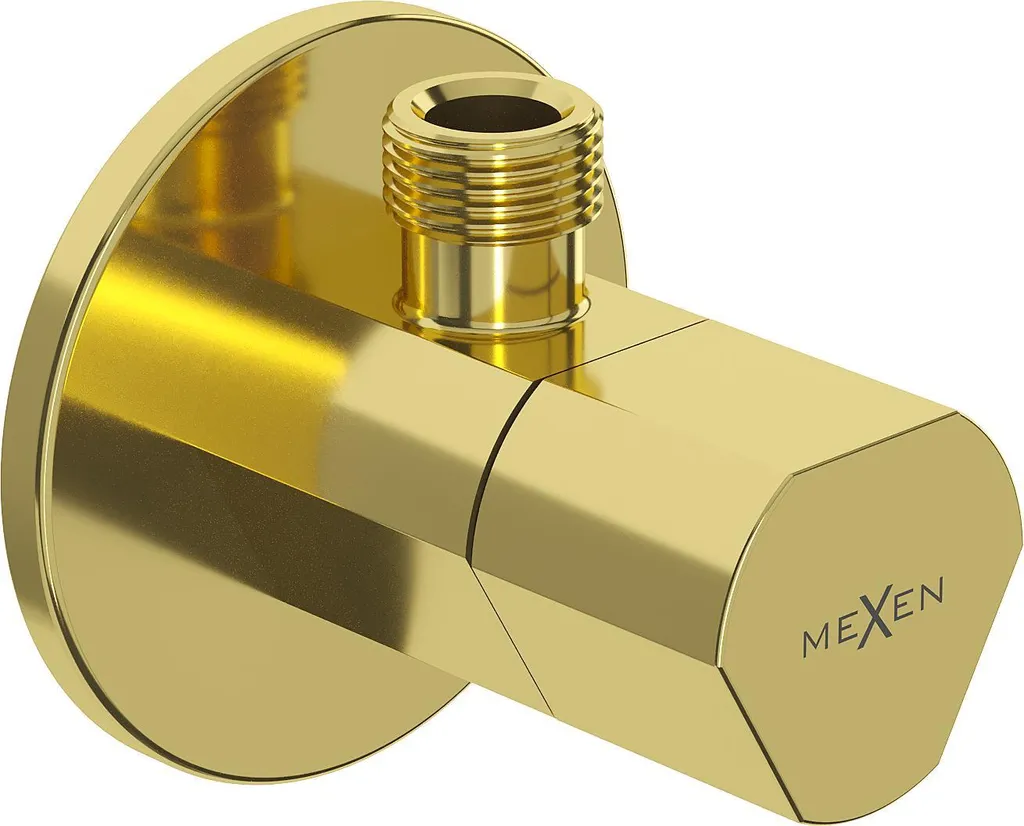 Valvola High-Performance Mexen T 1/2x3/8 Oro - Idraulica Avanzata