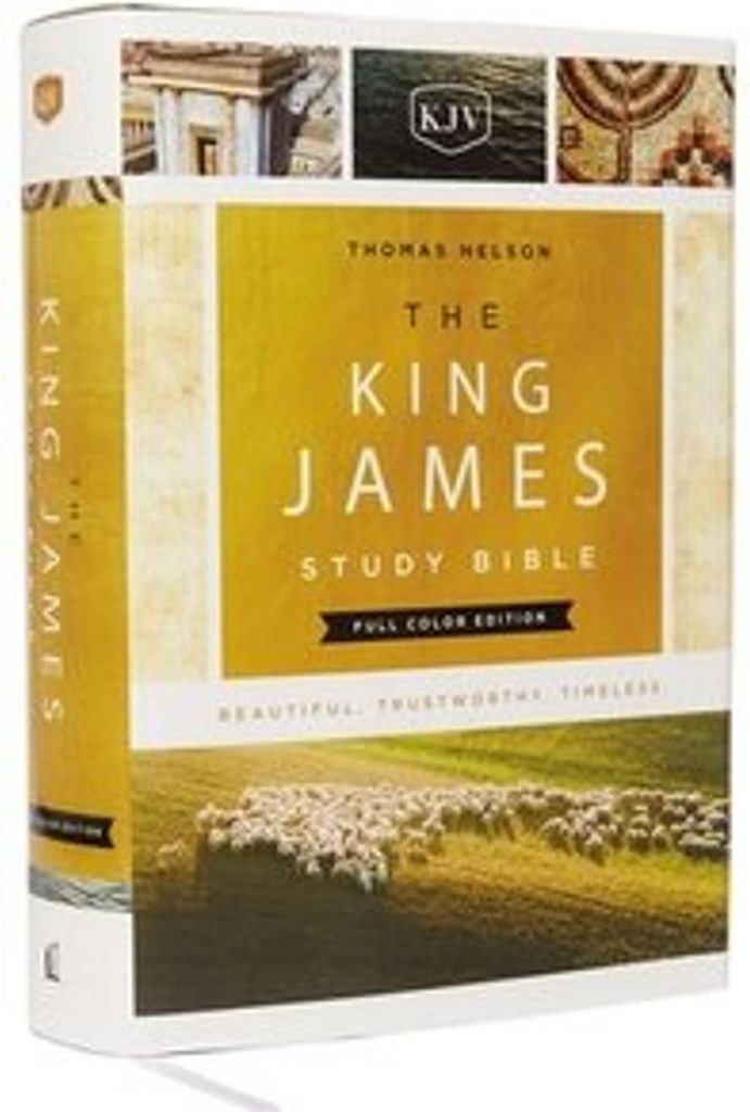 The King James Study Bible, Hardcover, Full-Color Edition