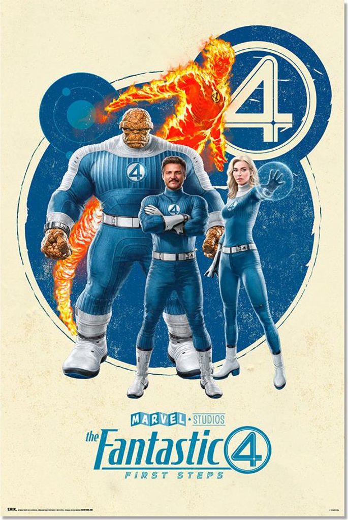 Marvel Poster The Fantastic 4 First Steps 61 x 91,5 cm