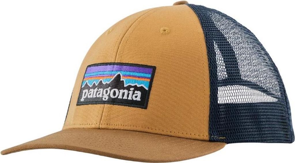 Patagonia P-6 Logo LoPro Trucker Hat Talon Gold .