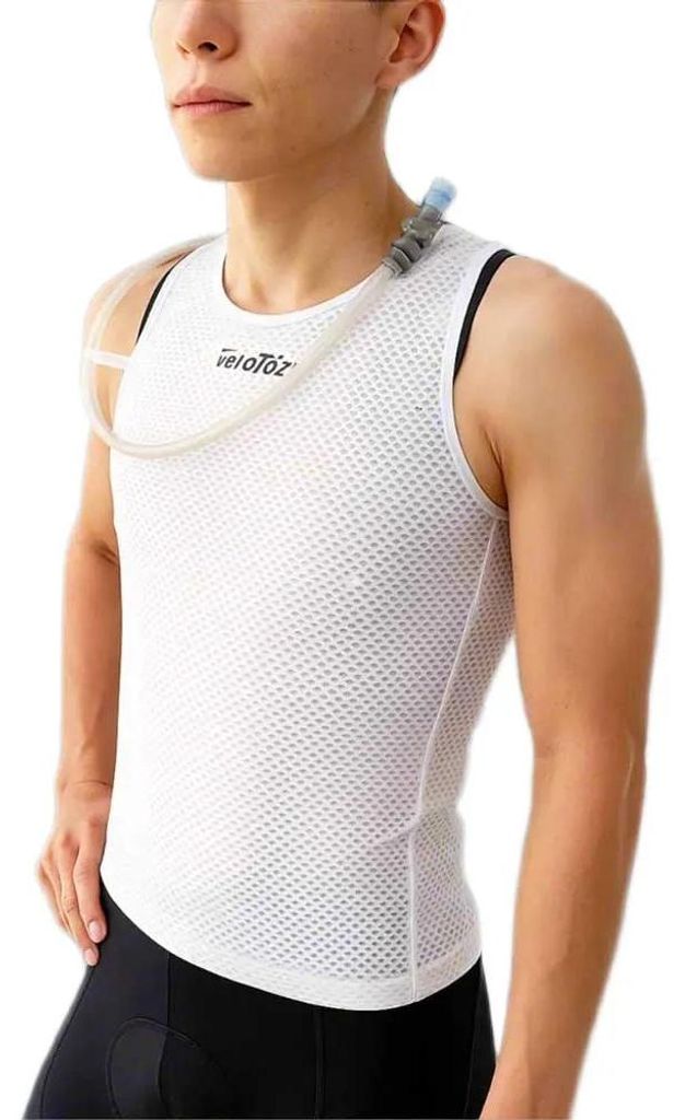 Velotoze Hydrovest + Hydrapack 2l Ärmelloses Baselayer Weiß Produktbild 