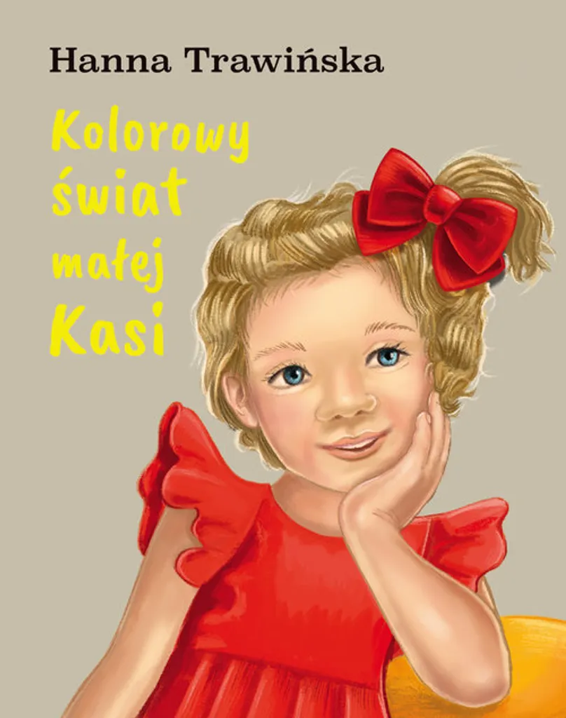 Livre pour enfant en polonais Le monde coloré de la petite Kasia
