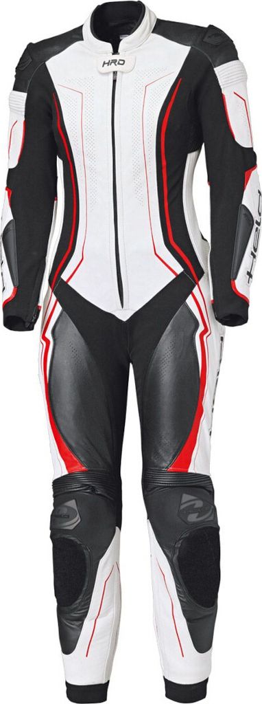 Held Ayana 3 1-Teiler Damen Motorrad Lederkombi, weiß/schwarz/rot, 42