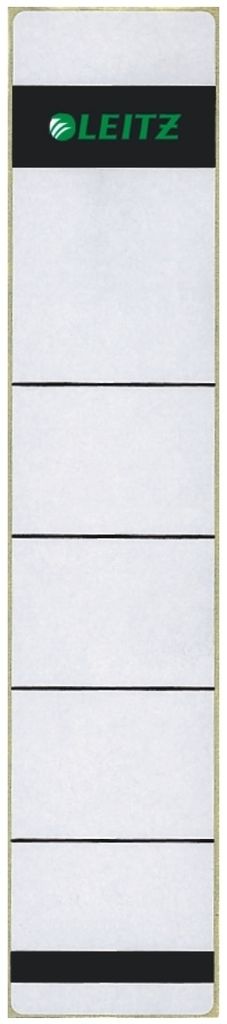 LEITZ Ordneretiketten 1643 grau für 5,2 cm Rückenbreite, 10 St.