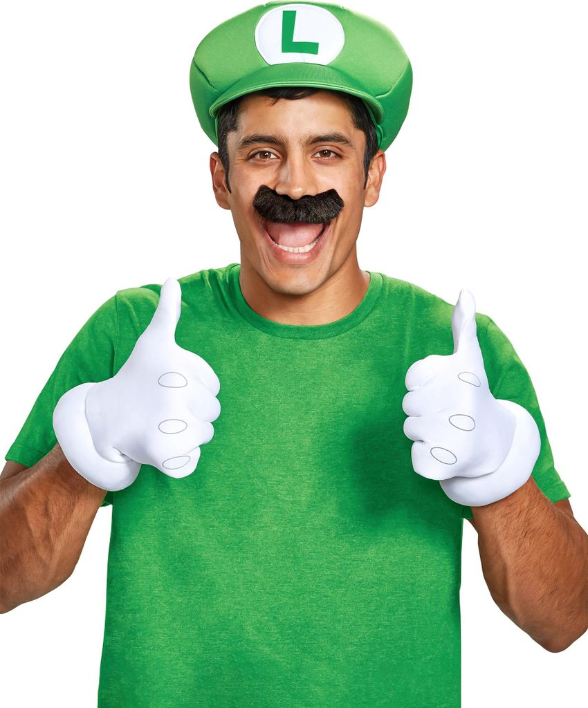 Luigi Accessoires-Set Mario Bros. Set für Erwachsene Produktbild 