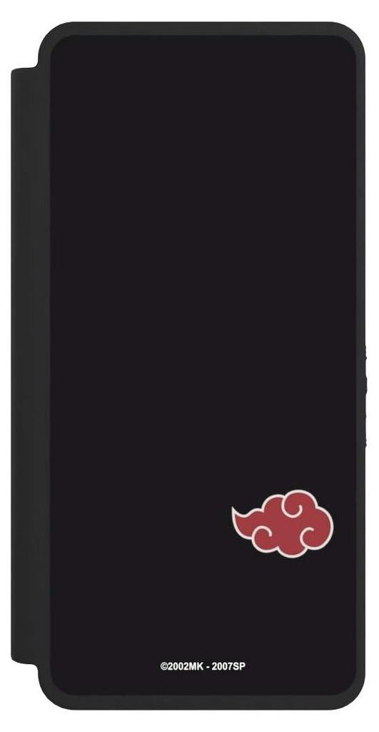 NIVOCASE Klapphülle für Samsung Galaxy S26 Ultra Handyhülle aus Kunst Leder NIVOflip schwarz Naruto Shippuden Offizielles Lizenzprodukt Akatsuki