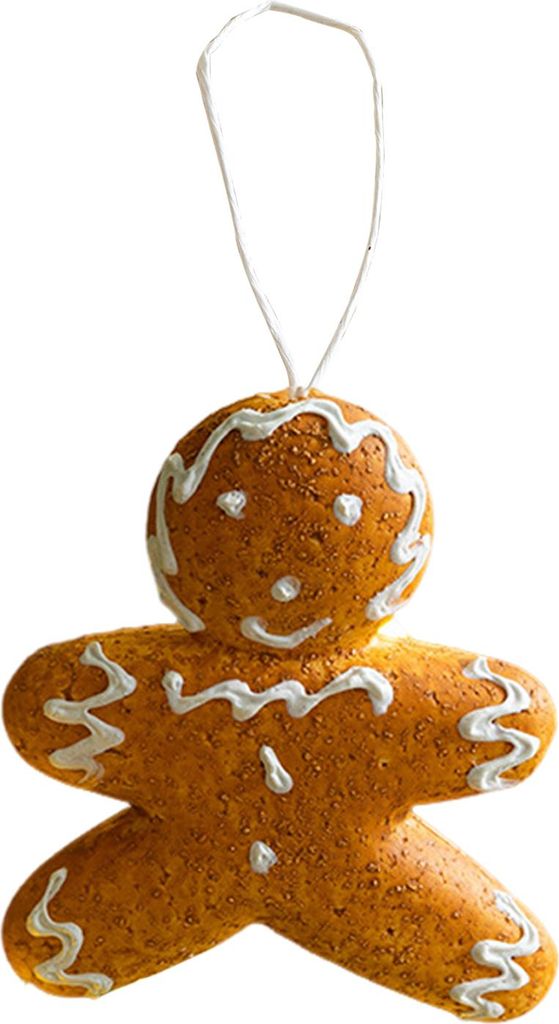 Lebkuchen-Weihnachtsschmuck aus Schaumstoff, Lebkuchenmann, Haus, Süßigkeiten, Kekse, Weihnachtsbaum, hängende Dekoration für Weihnachten, Heim...