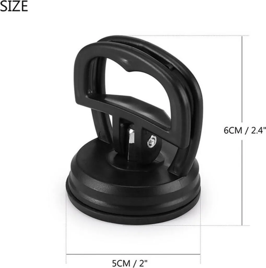 Mini Car Dent Repair Puller Cup Bodywork Panel Sucker Remover Tools Nero - 2