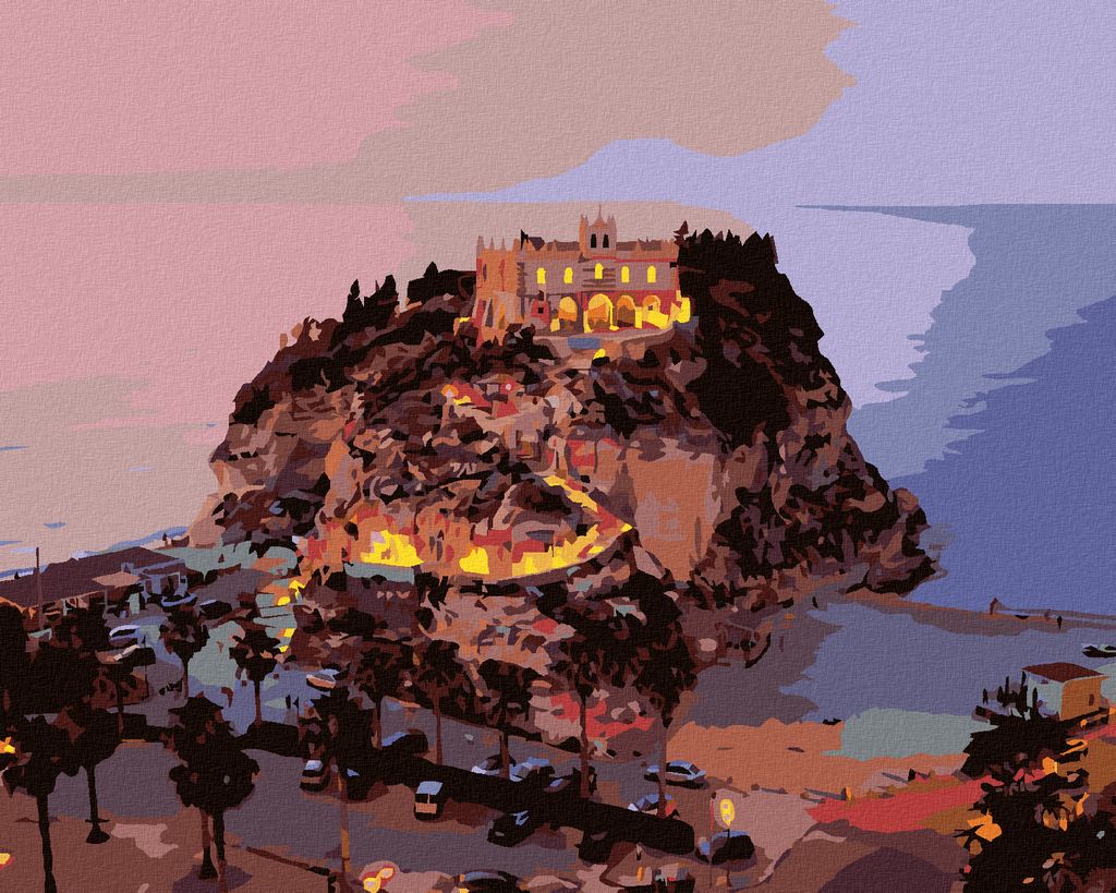 Zuty - Malen nach Zahlen - TROPEA, 40x50 cm, mit Keilrahmen (bereits gespannt)