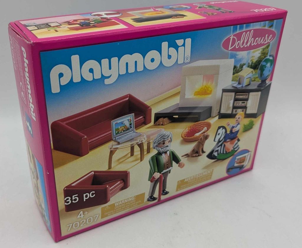 PLAYMOBIL Dollhouse 70207 Gemütliches Wohnzimmer Produktbild 