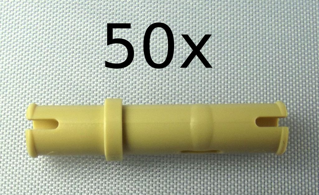 LEGO Technic: 50x Pin lang in Beige