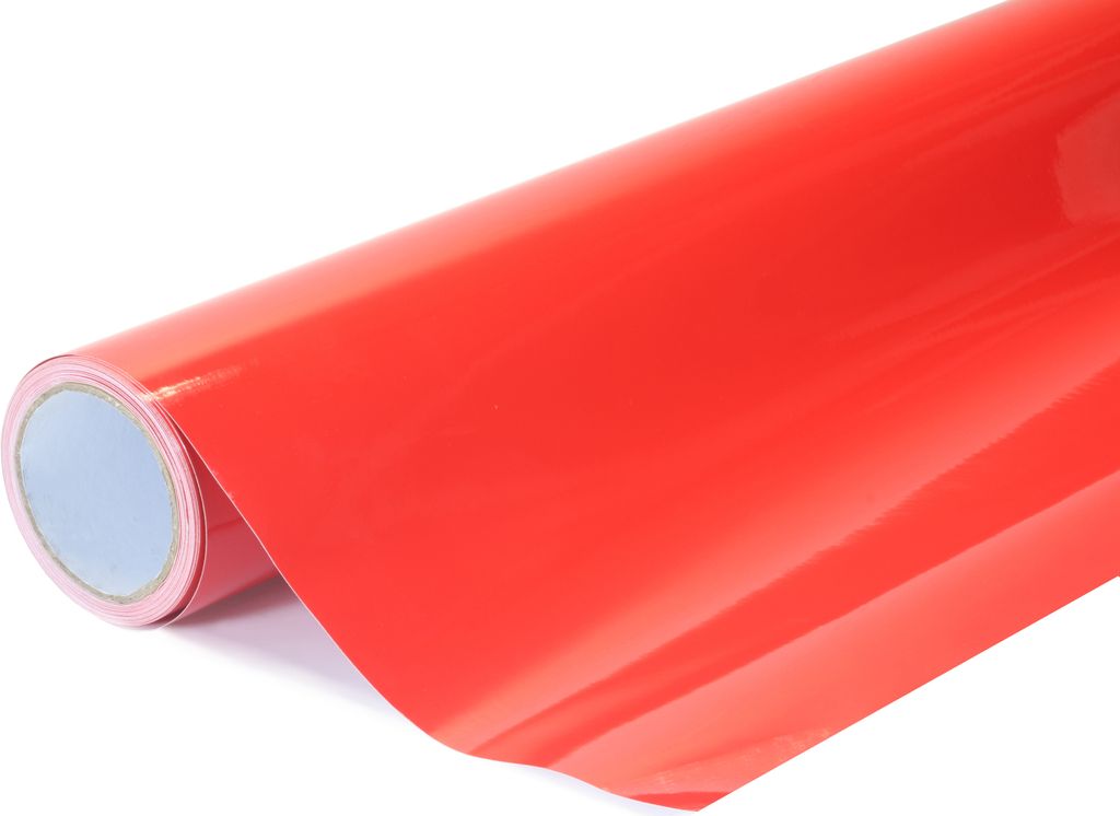Glänzend rot wrapfolie 152x1500cm - innen/außen