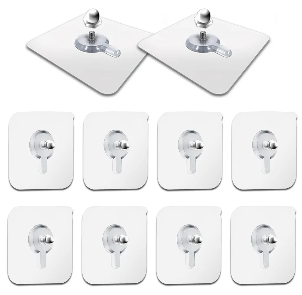 Vis adhésive murale anti-trace pour fixer sans trouer vos murs de bain