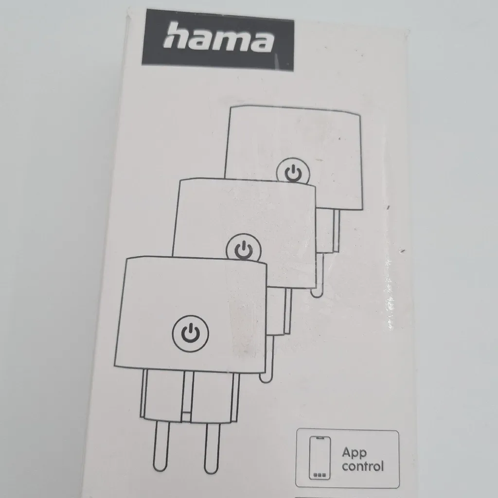 Prise connectée Wi-Fi Hama pour économie d'énergie | Set de 3 Matter