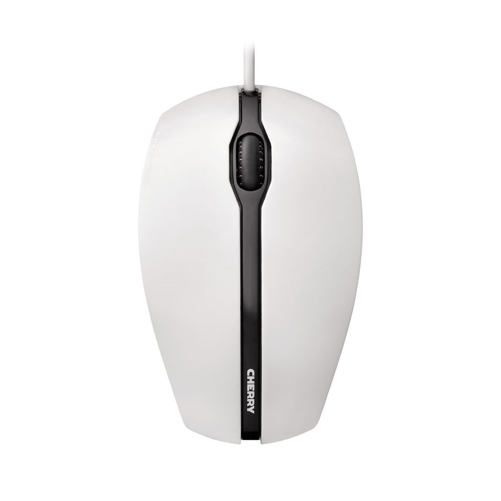 CHERRY GENTIX Corded Optical Mouse Maus kabelgebunden weiß Produktbild 