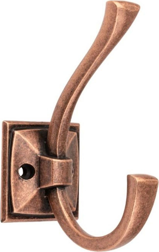 Garderobenhaken Singo Kleiderhaken Kupfer antik Wandhaken Vintage