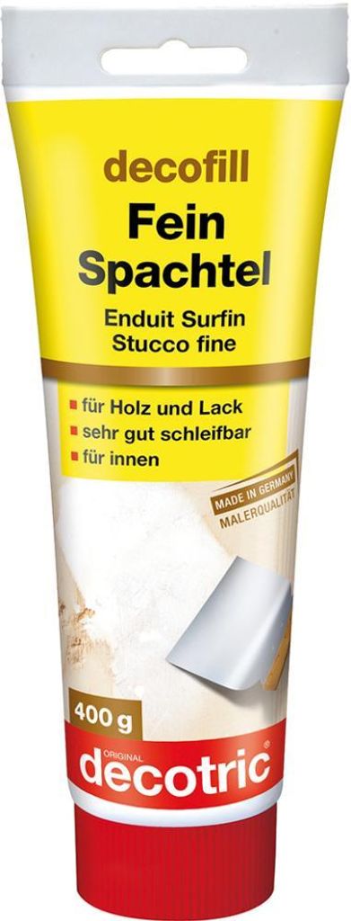 Decofill Fertigspachtel 400 g Tube,innen Produktbild 