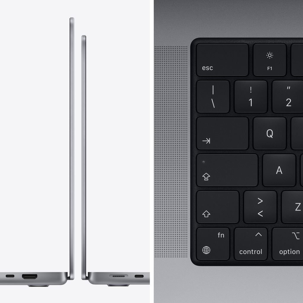 Apple MacBook Pro , Apple M, 41,1 cm (16.2"), 3456 x 2234 Produktbild 
