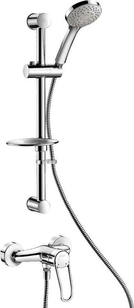 Delabie Duschsystem mit Einhebelmischer 2539S, Standard S-Anschlüsse