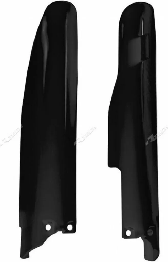Protections de fourche RACETECH noir pour moto cross et enduro de sport