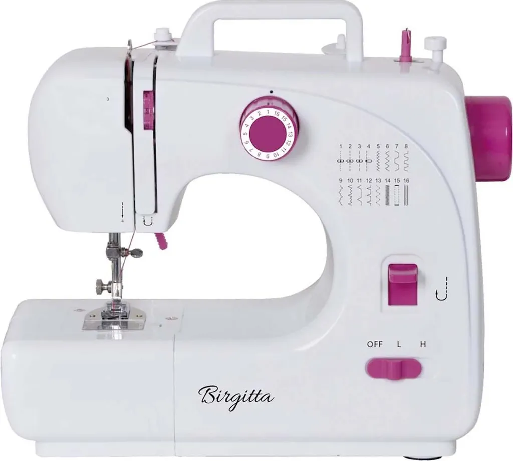 Machine à coudre Birgitta Comfort avec 12 programmes de couture variés