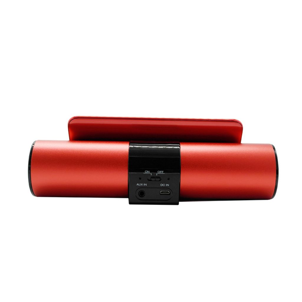 Bluetooth-Lautsprecher Heimcomputer Audio-Subwoofer Outdoor-Aufladung Bluetooth-Lautsprecher rot