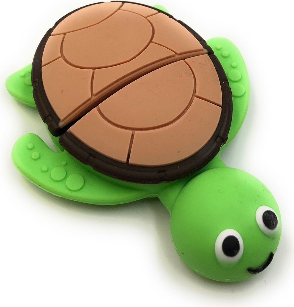 Onwomania Schildkröte Tortoise Grün flach Funny USB Stick 8 GB USB 3.0