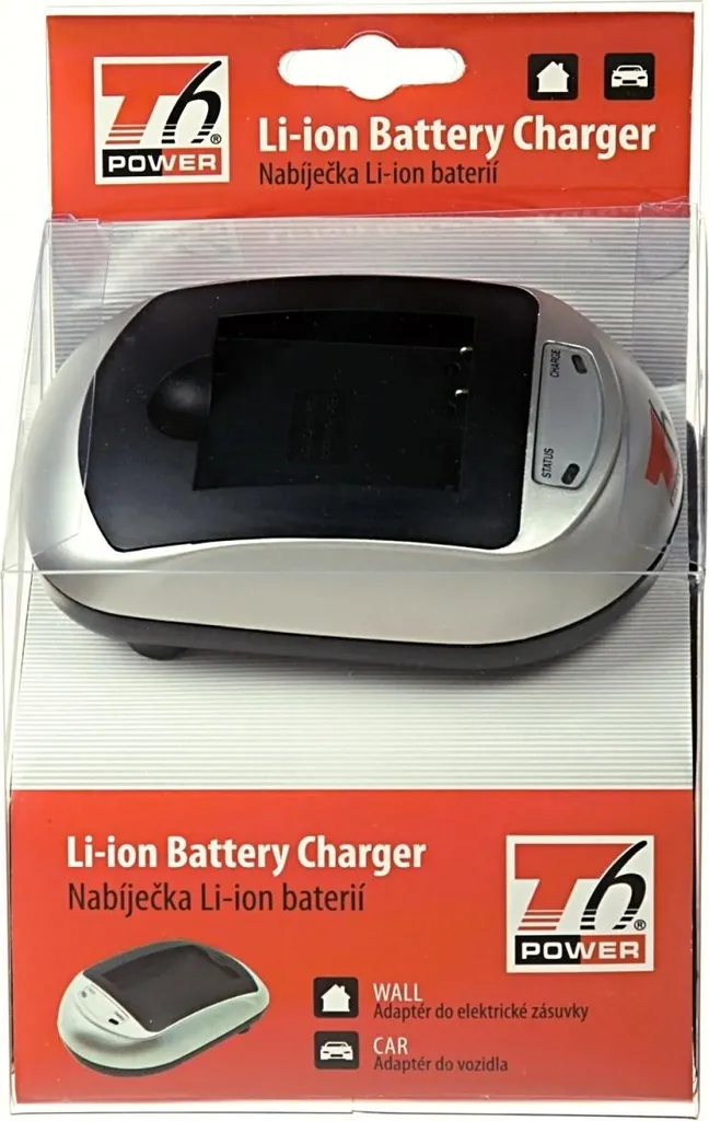 Caricabatterie di potenza T6 per JVC GZ-HM860BU, 3,6 V - 4